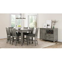 Newboti Furniture Rustic Gray Counter Height Dining Table 1827