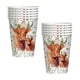 thumbnail image 2 of CaiYueKe 10 Pcs Highlands Cow Disposable Paper Cups Vintage Floral Party Supplies Rustic Farmhouse Theme Celebration Decorations Bulk Pack Reusable Eco Friendly, 2 of 6