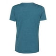 thumbnail image 3 of Ladies' Relaxed Heather CVC Short-Sleeve T-Shirt HTHR DEEP TEAL M, 3 of 3
