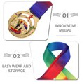 thumbnail image 3 of unbranded Deportiva De Metal Zinc Con Para Premiar Eventos Y Maratones, 3 of 8