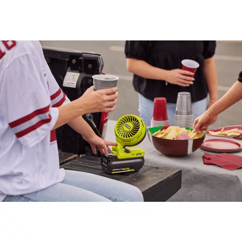 Ryobi 40V Cordless Battery Topper Fan (Tool Only)