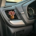 thumbnail image 3 of BotaniNest Colorful 3D Artificial Shape Aromatherapy Vent Car Love Air Stone Creative Perfume Car Diffuser Perfume Clip Conditioning Car Interior Accessories, 3 of 3
