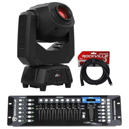 Chauvet DJ Intimidator Spot 60 ILS 70w Compact Moving Head Light DMX Controller