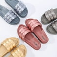 thumbnail image 5 of Womens Padded Strap Slide Sandals; Stylish Open Toe Sandals in 4 Fashionable Colors, 5 of 5
