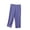 Blue, variant on ABATAB Women's Plus Size Capris Casual Wide Leg Lounge Gym Palazzo Cropped Pants Lightweight Comfy Workout Sports Capri Pants