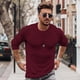 thumbnail image 5 of Jersey de cuello redondo para hombre Jersey de punto Jersey de punto fino Jersey de invierno para hombre (XL), 5 of 5