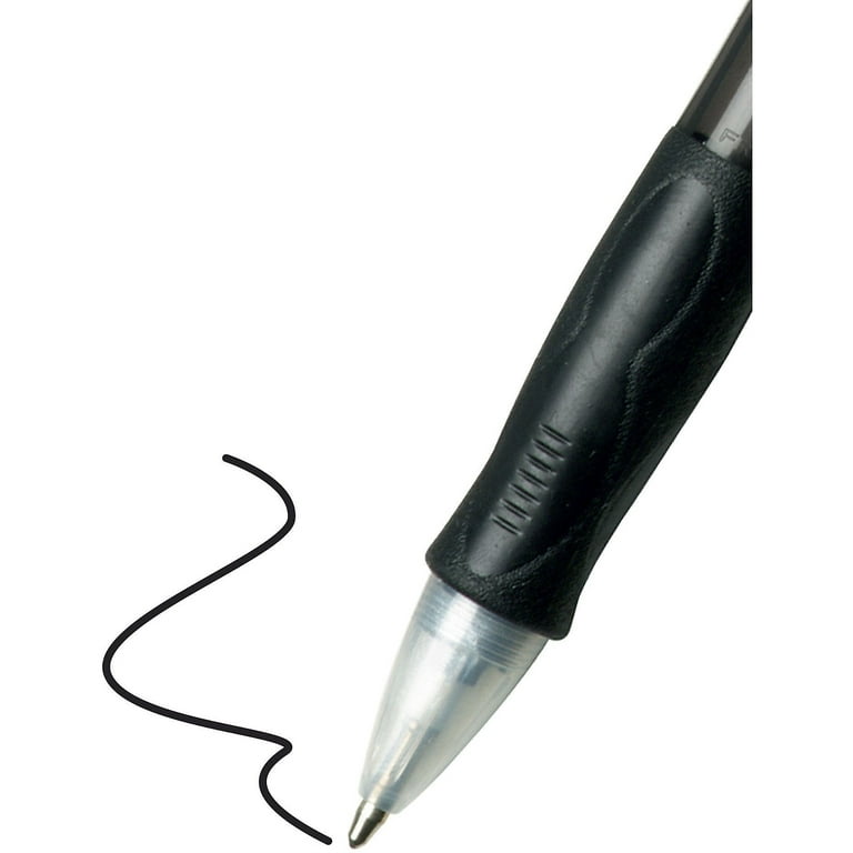  BIC Velocity Retractable Ballpoint Pen, Assorted Ink