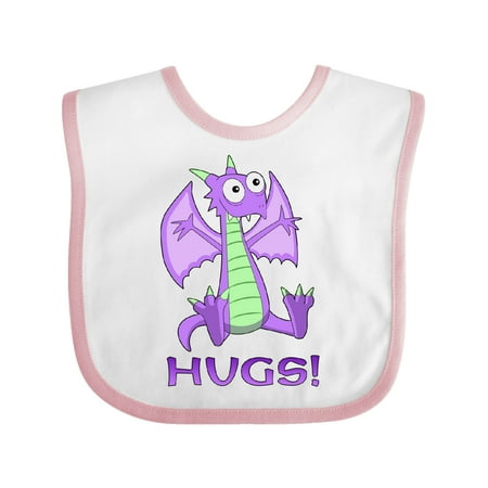 

Inktastic Dragon Hugs Gift Baby Boy or Baby Girl Bib