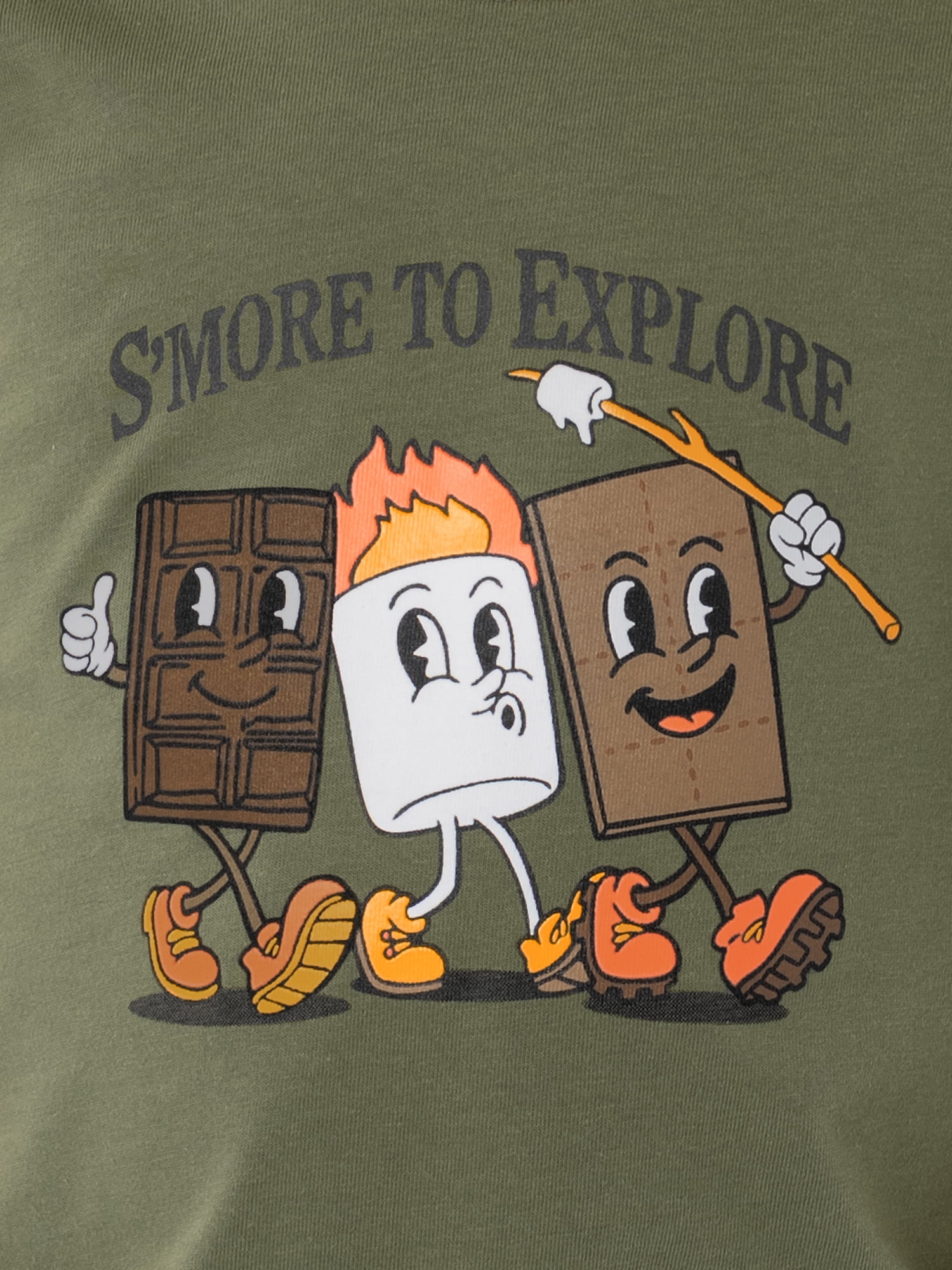 Ozark Trail Boy's Graphic Short Sleeve T-Shirt, Sizes 4-18
