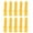 Yellow, variant on Ortofally 200pcs Ribbed Plastic Anchor Wall Expansion Tube For Drywall Maintenance