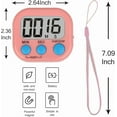 thumbnail image 2 of ZILLEEN Classroom Timer for Kids Teachers 2 Pack Digital Timers, 2 of 10