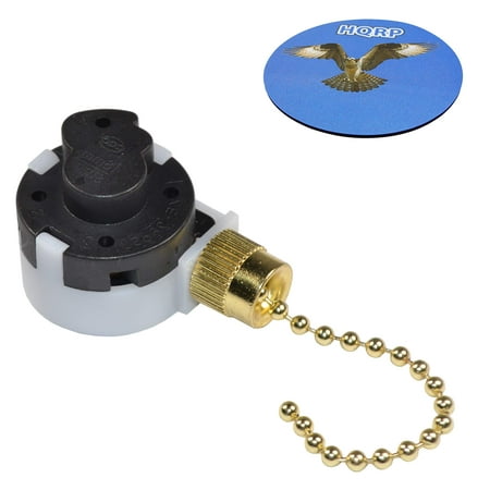 Hqrp Ceiling Fan Pull Chain 3 Sd 4, Pull Switch For Ceiling Fan Wiring