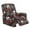 Multi-Skull Rose Bat, variant on Kuiaobaty Strawberry Flower Print Recliner Couch Cover for Pets Kids Reclining Sofa Slipcover that Stay in Place Durable Recliner Chair Cover with Elastic Bottom Reclining Slipcover Breathable