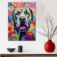 thumbnail image 3 of Mastiff Christmas Dog Arts Canvas - Large Abstract Paintings Colorfull Wall Art Dog Decor Dog Room Decor Animal Wall Art Animal Canvas, 3 of 4