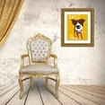 thumbnail image 3 of Oliphant, Ginger 26x32 Gold Ornate Wood Framed with Double Matting Museum Art Print Titled - Smile, 3 of 4