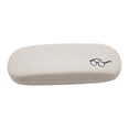 thumbnail image 1 of Guardurnaity Hot Men Women Kids Leather Eye Glasses Hard Shell Protector Reading Eyewear Case Gafas de sol Box Case Cadenas y cordones para anteojos Blanco Guardurnaity YJ1189-03, 1 of 6