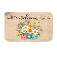 thumbnail image 2 of Welcome Doormat Collection, Front Door Mats for Indoor Outdoor Spring Summer Fall Patriotic Floral Entryway Rug Decor, 2 of 7