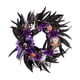thumbnail image 4 of Corona Artificial para Puerta de Entrada, Corona Espeluznante con Rosa, Adorno Decorativo de Halloween para Vacaciones, Hogar, Jardín, Ventana, Porche, 4 of 9