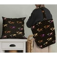 thumbnail image 5 of Soimoi Brown Poly Georgette Fabric Check & World Map Print Fabric by Yard 52 Inch Wide, 5 of 5