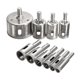thumbnail image 1 of 10pcs Diamond Hole Saw Drill Bit Set 3-50mm(3/4/5/6/8/10/12/18/20/22/25/50mm), 1 of 5