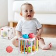 thumbnail image 5 of New Colorful Shape Blocks Sorting Game Baby Montessori Learning Educational Toys For Children Bebe Birth Inny 0 12 Months Gift, 5 of 5