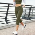 thumbnail image 7 of Women's Yoga Pants Pockets High Waist Workout Casual Trousers Pants for Women, 7 of 7
