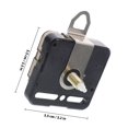 thumbnail image 2 of Hytrove 2Jgo Kit De Mecanismo De Para Pared Con Manecillas En Color Negro Para Proyectos DIY, 2 of 8