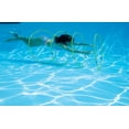 thumbnail image 2 of Set of 4 Pink Yellow and Blue Underwater Slalom Hoops for Swimming Pools 30", 2 of 3
