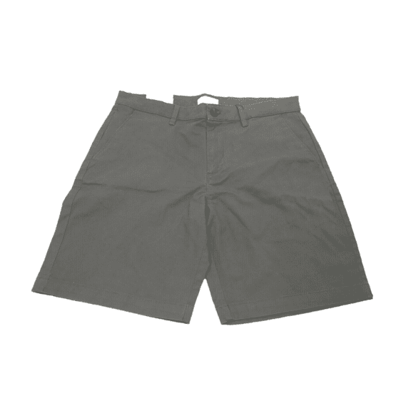 Calvin Klein Men's Flat Front Chino 9 Shorts Gray Size 40