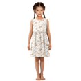 thumbnail image 6 of Girls Dress Sika Deer Sleeveless Dress for Girls Hem A-Line Casual Sundress, 6 of 7