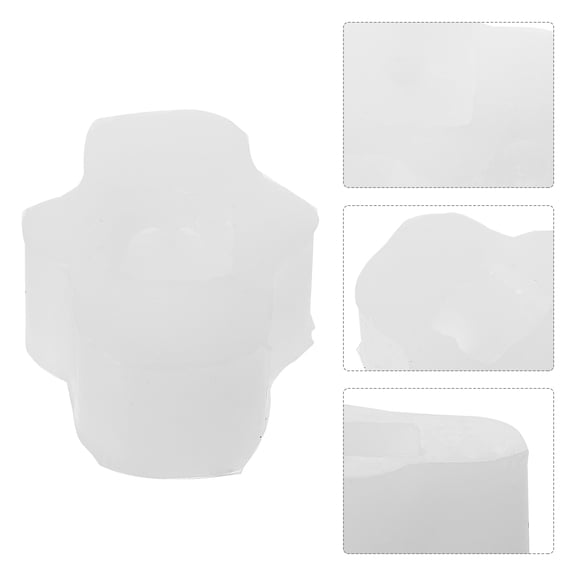 SEWCHICS Astronaut Shaped Silicone Mold 1Pc for Creative Candles Molds and Fondant Projects