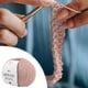 thumbnail image 3 of Wool Hand-woven Medium Coarse Scarf Hat Overcoat Wool Merinoss Wool Wool Cashmeres Yarn, 3 of 6