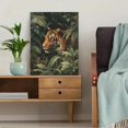 thumbnail image 5 of UXIEQU Tiger in Jungle Canvas Wall Art Print 15.75x11.81 Inches, 5 of 8