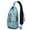 Sky-blue-16, variant on Ocean Turtle and Coral Reef Print Sling Bag, Lightweight Crossbody Backpack with Tropical Nautical Design, Adjustable Strap, Multiple Compartments for Travel and Gym