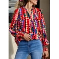 thumbnail image 2 of PRETTYGARDEN Women's Boho Floral Blouses Dressy Casual, 2 of 6