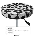 thumbnail image 2 of Goofa Similar To Leopard Print Printed Stool Covers Round, Waterproof Round Bar Stool Covers Anti-Slip Round Bar Stool Seat Cover with Elastic Bands Durable -13 inch, 2 of 7