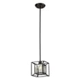 thumbnail image 1 of ElkGroup International 14121/1 Cubix 1 Light Pendant In Oiled Bronze, 1 of 1
