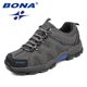 thumbnail image 1 of BONA, recién llegado, estilo clásico, zapatos de senderismo para hombre, zapatos deportivos con cordones para hombre, zapatillas de senderismo para correr al aire libre, envío gratis rápido Tan Jianjun unisex, 1 of 2