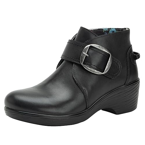 Alegria Symone Boots - Women's, Coal 42 M
