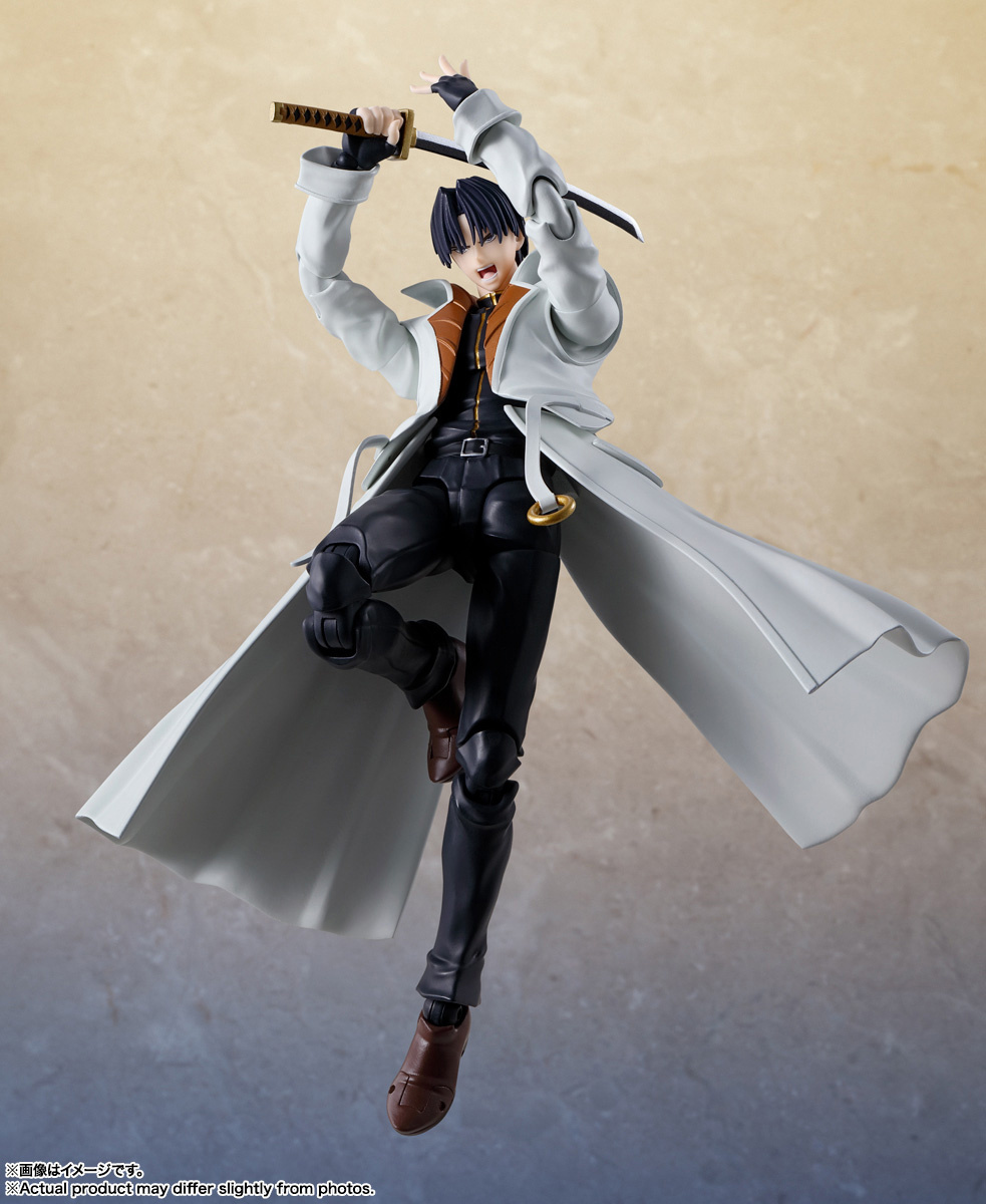 Bandai Tamashii Nations Rurouni Kenshin S.H.Figuarts Aoshi Shinomori Action Figure