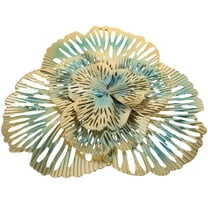 YuYiSan Metal Wall Decor Flower Wall Art Home Living Room Metal Art Wall Decoration