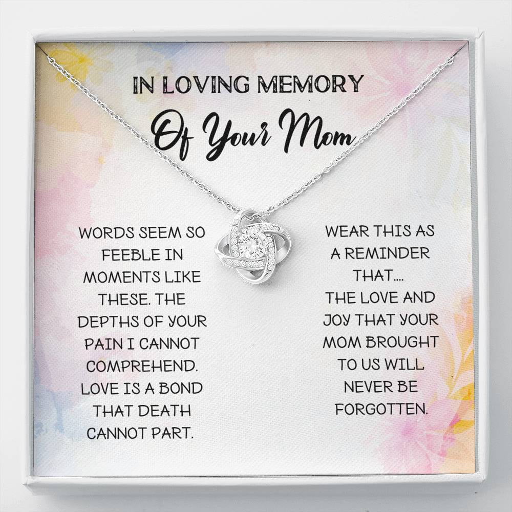 necklace for grieving mother