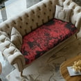 thumbnail image 2 of Renewold Bloody Handprint Cobweb Print Sofa Seat Cushion Cover Individual Couch Cushion Cover Non-Slip Sofa Slipcover Replacement with Elastic Bottom for Kids, Pets, Cats, L, 2 of 5