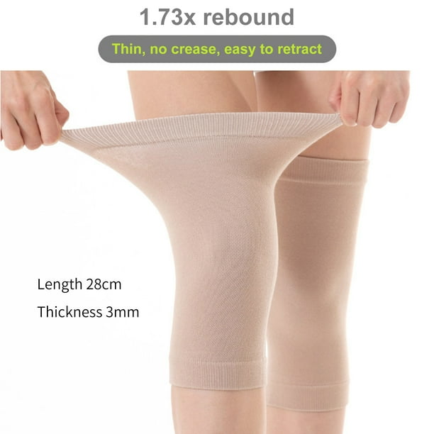 Knee Sleeves, 1 Pair, Could Be Worn Under Pants, Lightweight Stretch