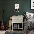 thumbnail image 4 of Ameriwood Home Franklin Accent Table with 2 Drawers in Soft White, 4 of 6