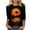 F-Black, variant on Uootdi Scary Vintage Black Cat with Witch Hat Full Moon - Halloween Crew Neck Long Sleeve T-Shirt Black Womens Tops