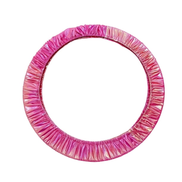 Funda para gimnasia rítmica de nailon resistente al desgaste, fácil instalación, artística. Rosa roja