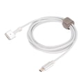 thumbnail image 3 of Cable de carga rápida tipo C a T magnético para Macbook tipo C macho a Magsafe 2 de 45 W PD de PVC de segunda generación, 3 of 12