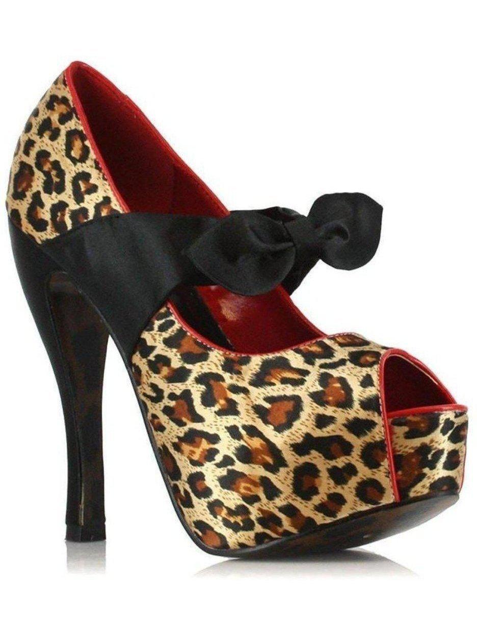 leopard heels size 12