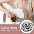 thumbnail image 3 of UPOUART 6Ud Retenedores De Cuerdas Compatibles Para Bajo Y Guitarra Con Montaje Plata, 3 of 6